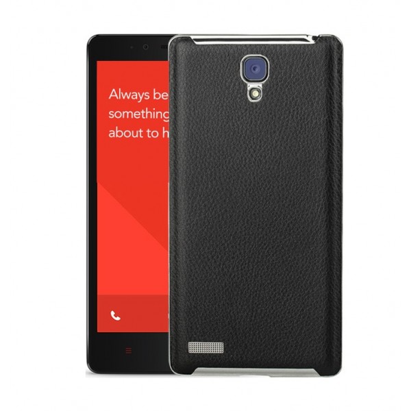 Luxury Pu Leather Back Cover Case For Xiaomi Redmi Note